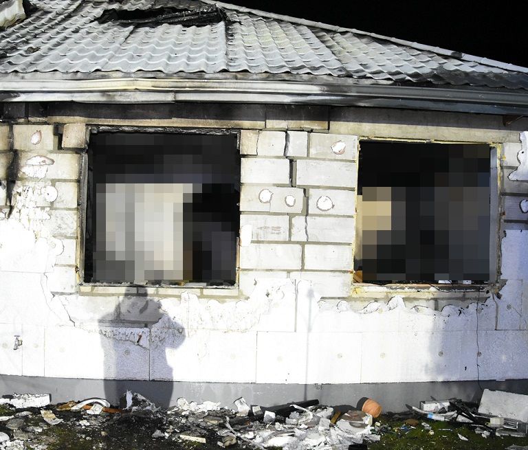 Tragiczny pożar w gminie Zalesie