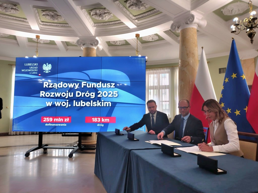 Kolejne środki na inwestycje drogowe w Gminie Biała Podlaska