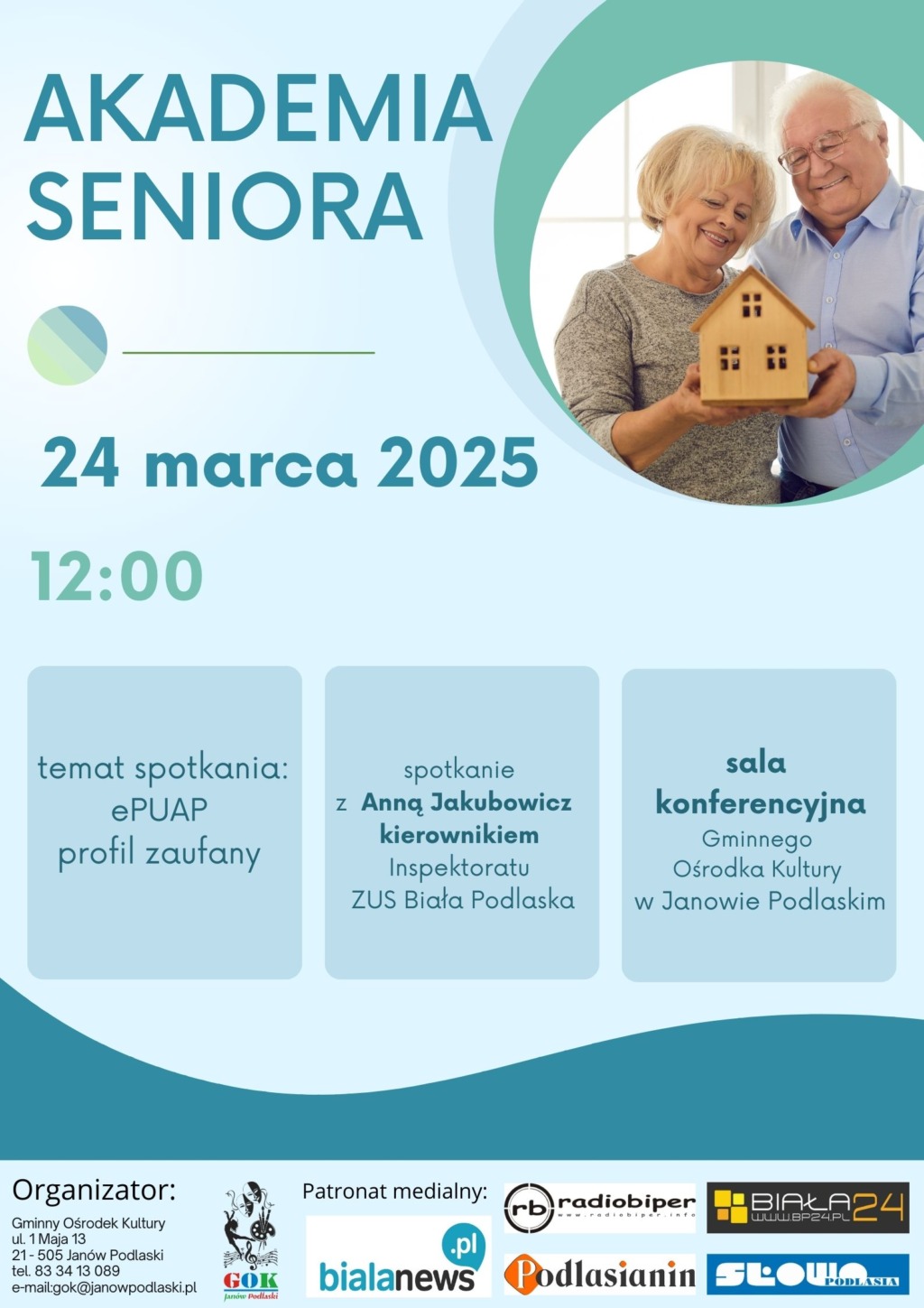 Akademia Seniora – spotkanie o ePUAP i profilu zaufanym