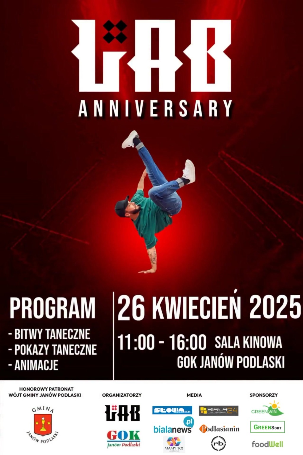 LAB Anniversary – taneczne święto w Janowie Podlaskim