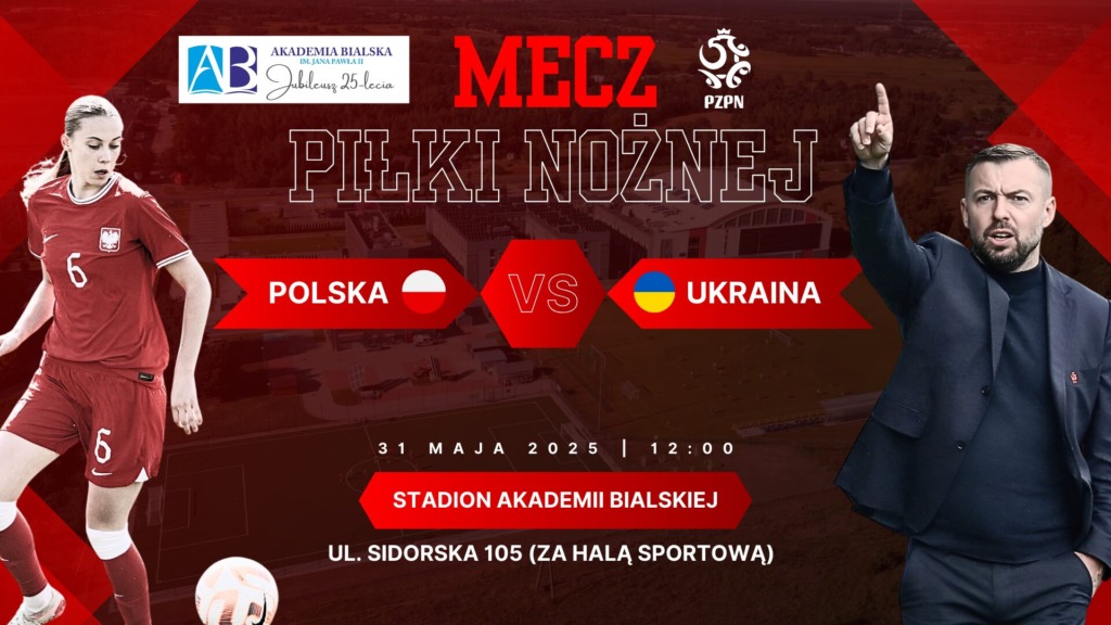 Zapraszają na mecz towarzyski kobiet Polska – Ukraina