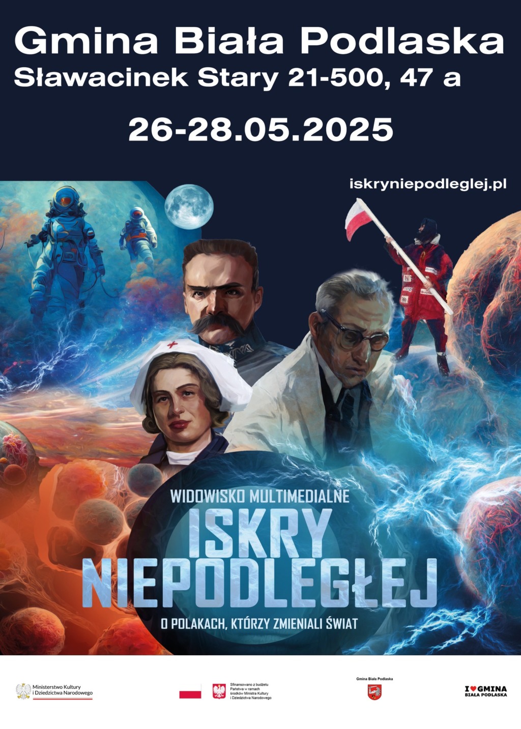 Iskry Niepodległej w Sławacinku Starym – multimedialne widowisko już w maju