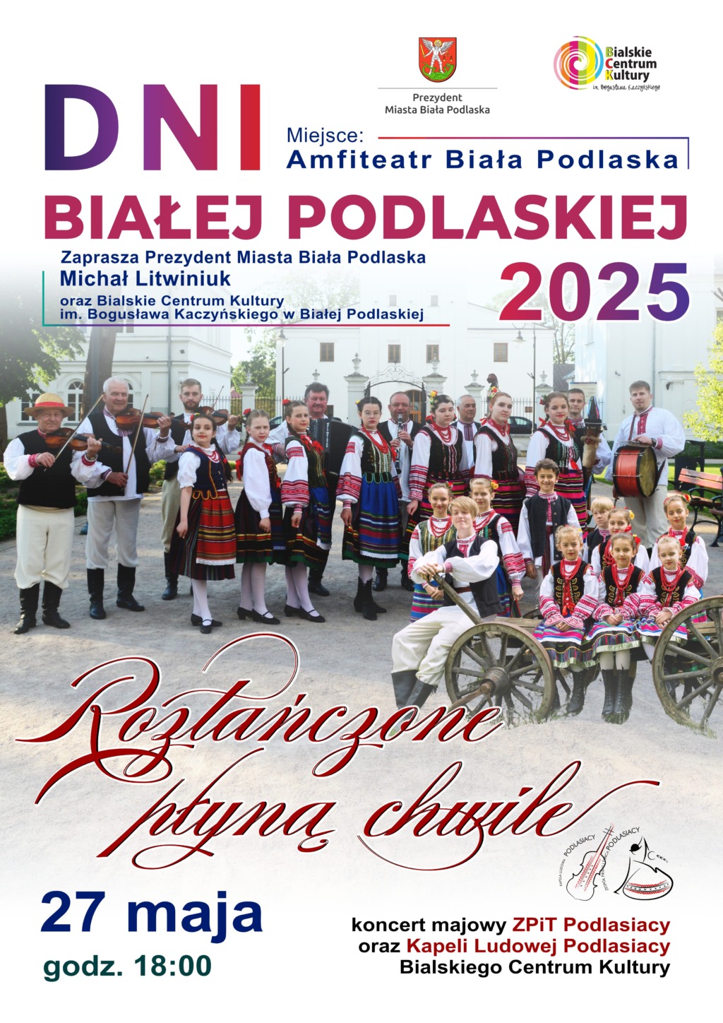 Koncert “Roztańczone płyną chwile” w ramach Dni Białej Podlaskiej 2025