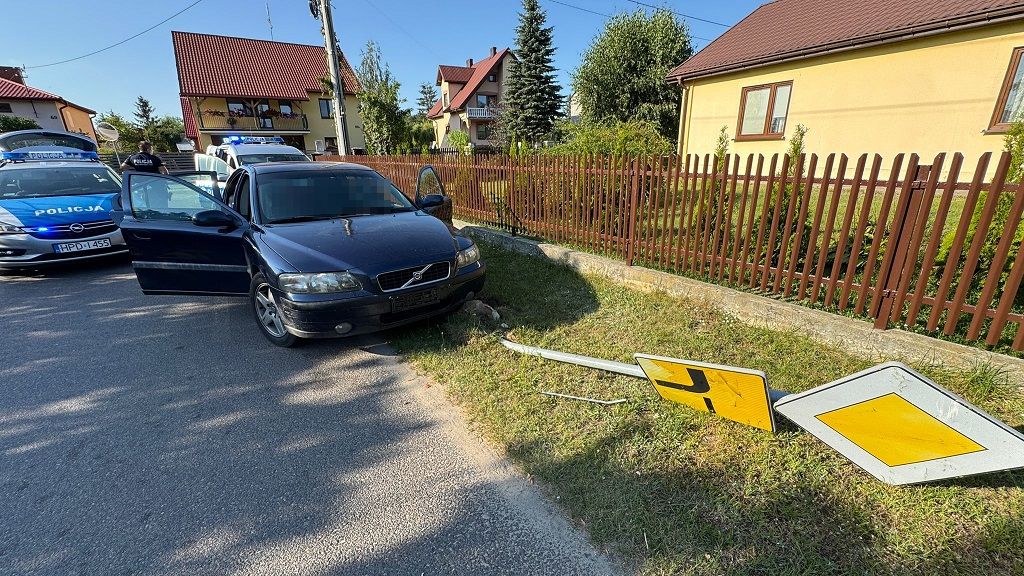 Pościg w Porosiukach! 30-latek z narkotykami i zakazem zatrzymany przez policję