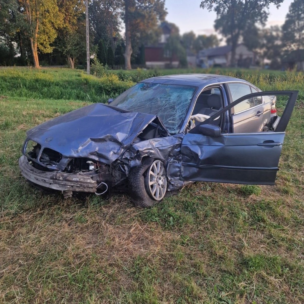 Zderzenie w Romanowie. Jeden z kierowców był pod wpływem alkoholu