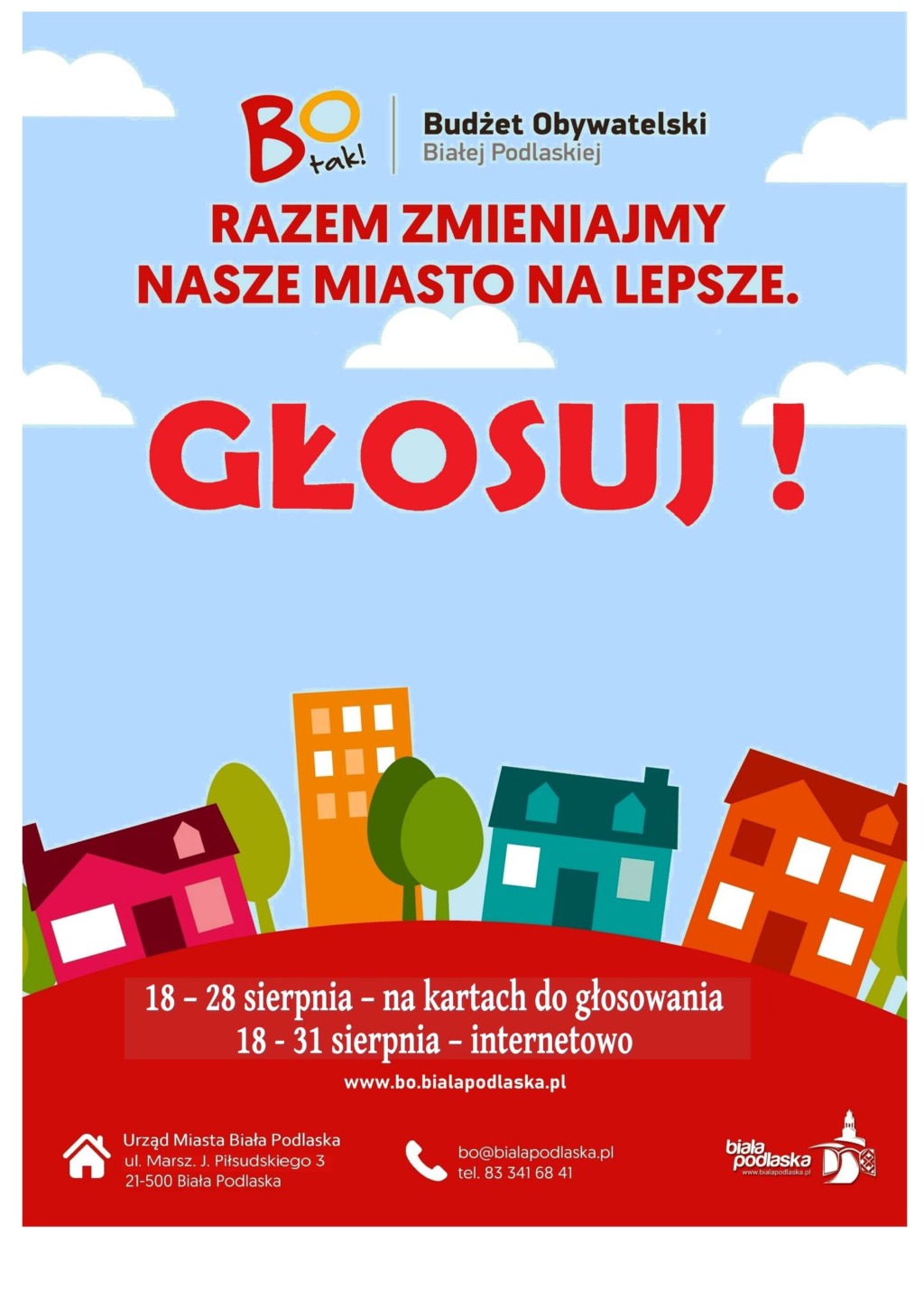 Ruszyło głosowanie na Budżet Obywatelski 2026 w Białej Podlaskiej