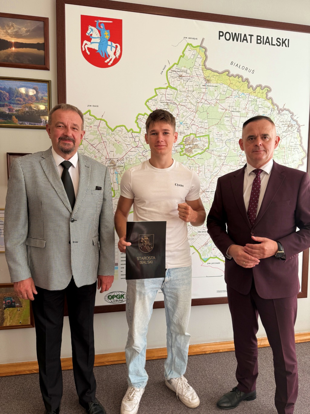 Młody wojownik z Międzyrzeca doceniony! Karol Kopryjaniuk nagrodzony za sportowe sukcesy