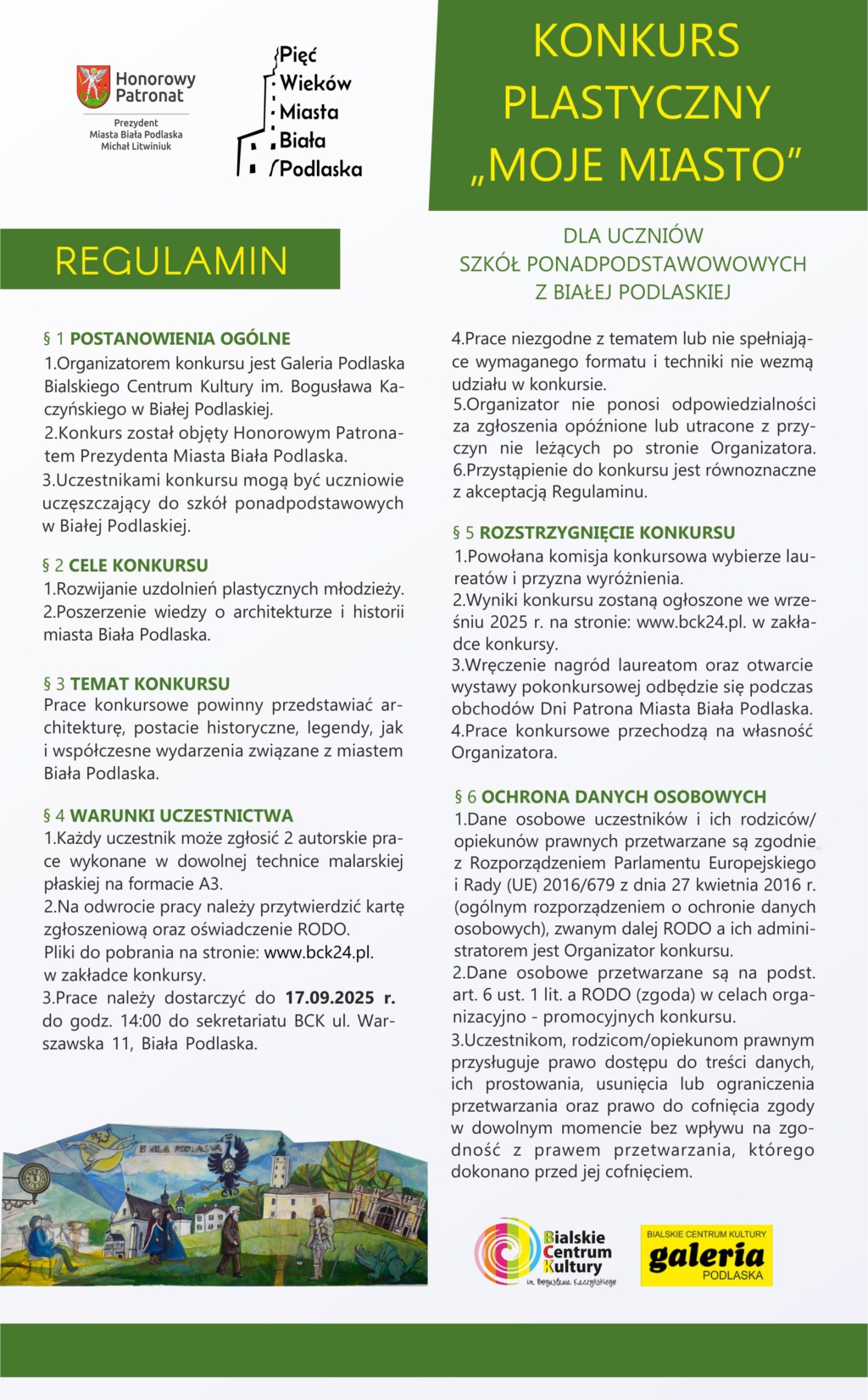 Przedłużony termin konkursu plastycznego „Moje miasto”