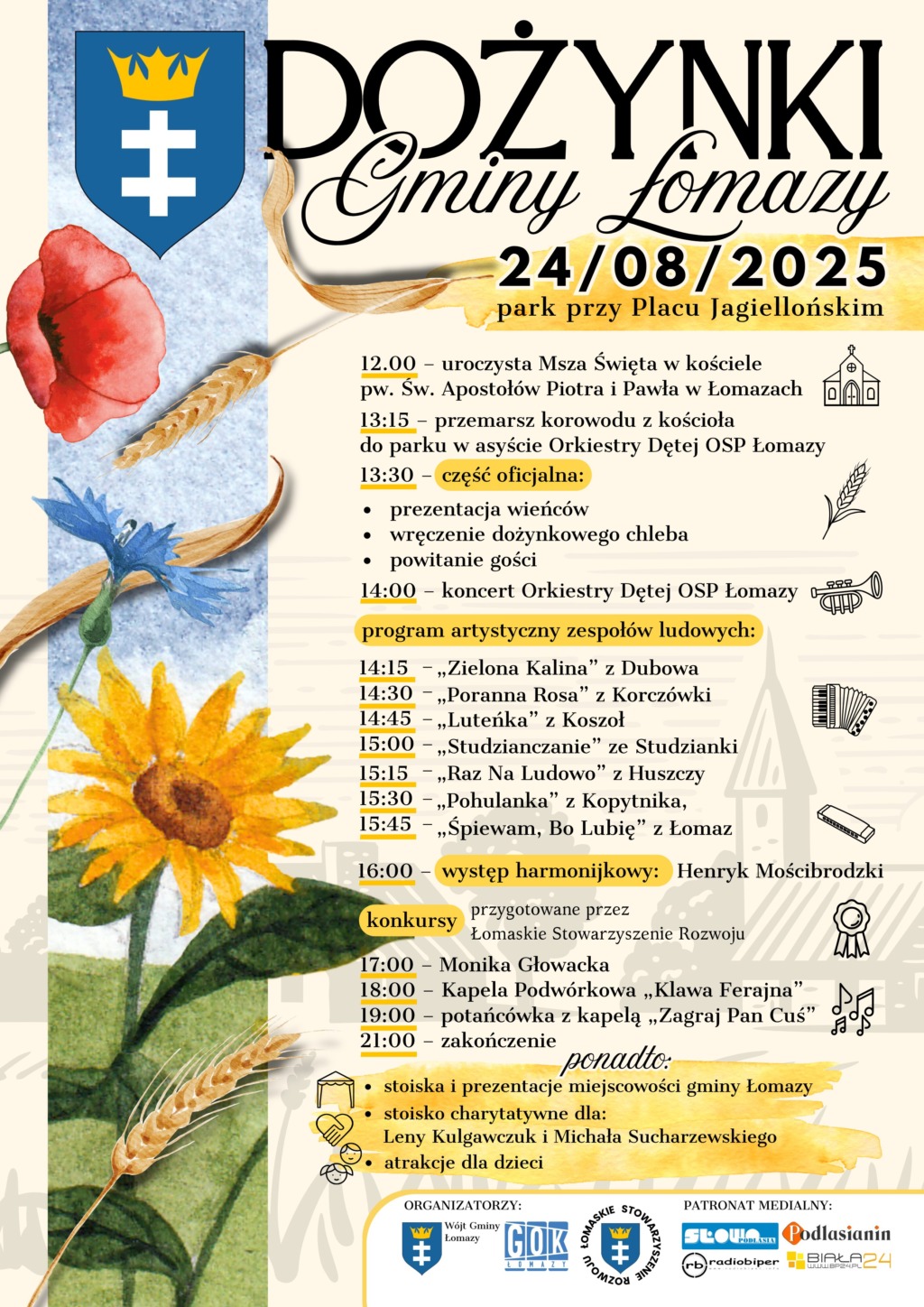 Dożynki Gminy Łomazy 2025