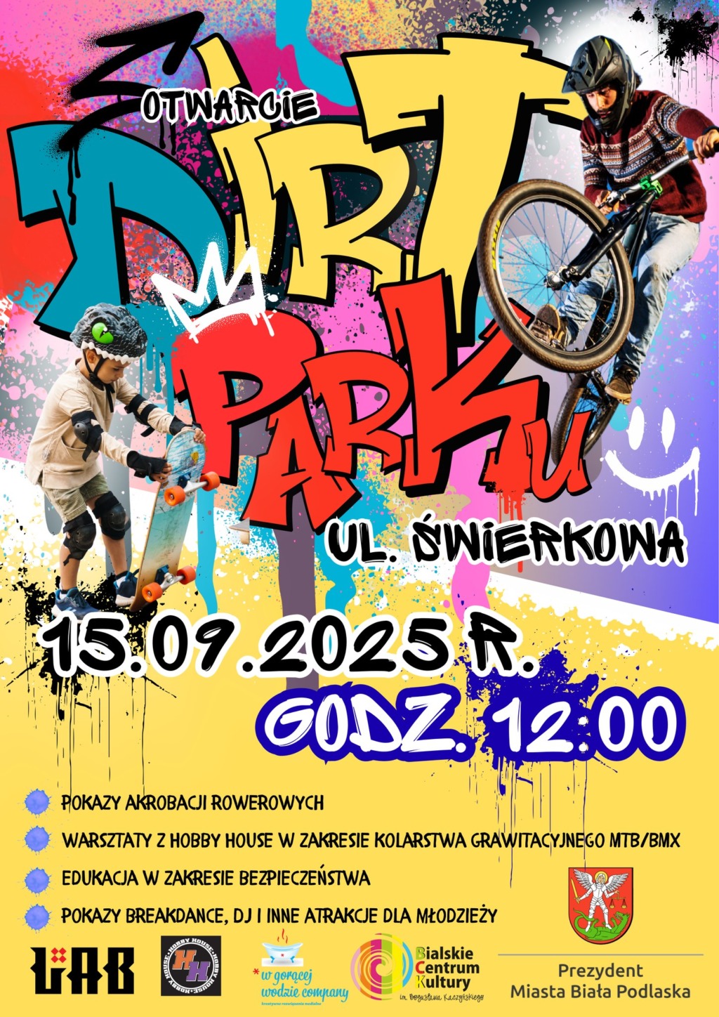 Nowy Dirt Park w Białej Podlaskiej – wielkie otwarcie już 15 września