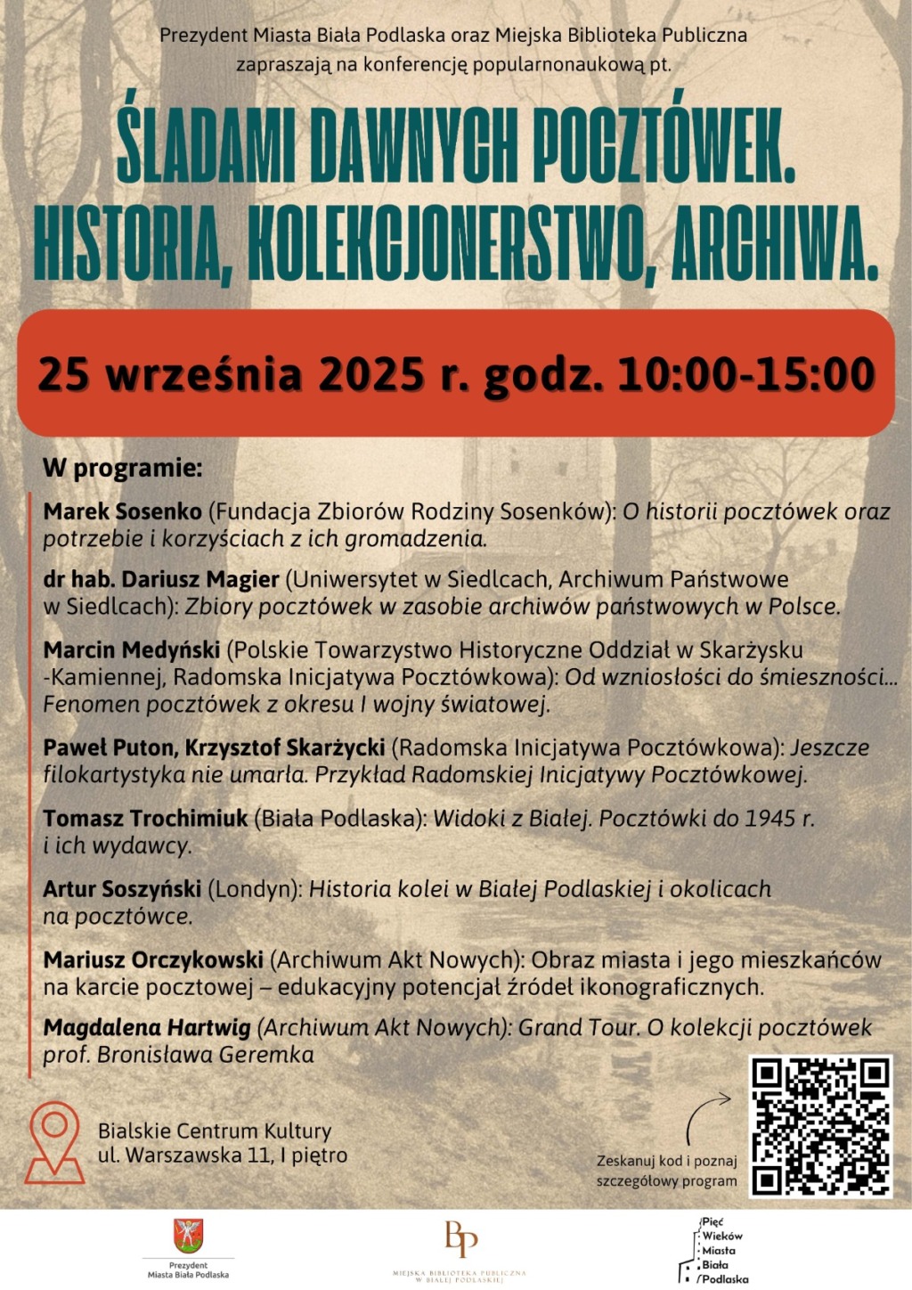 Konferencja popularnonaukowa: „Śladami dawnych pocztówek. Historia, kolekcjonerstwo, archiwa”