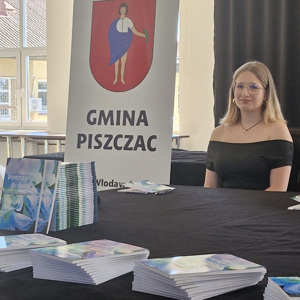 Spotkanie autorskie z Julią Gawałkiewicz–Chomicką w Piszczacu – rozmowy o literaturze, emocjach i miłości