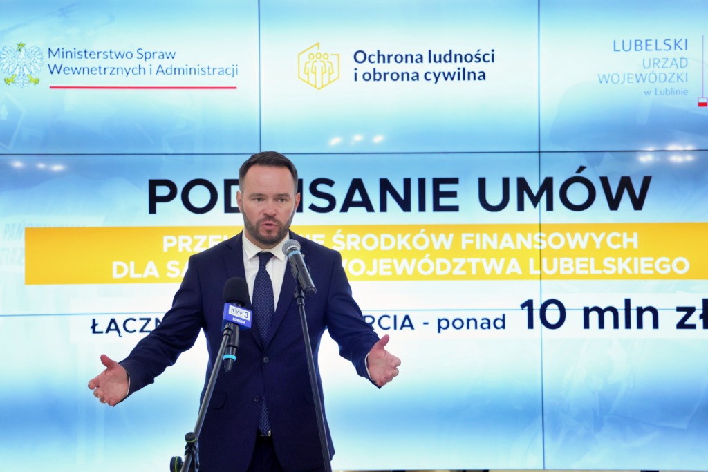 Ponad 10 mln zł na ochronę ludności i obronę cywilną. Skorzystają także bialskie placówki