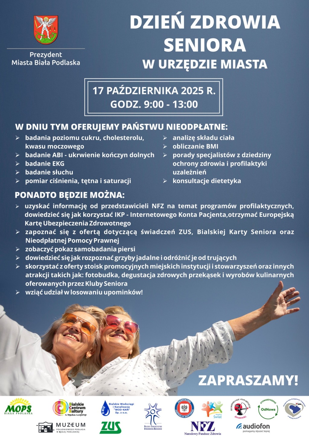 Dzień Zdrowia Seniora w Urzędzie Miasta Biała Podlaska