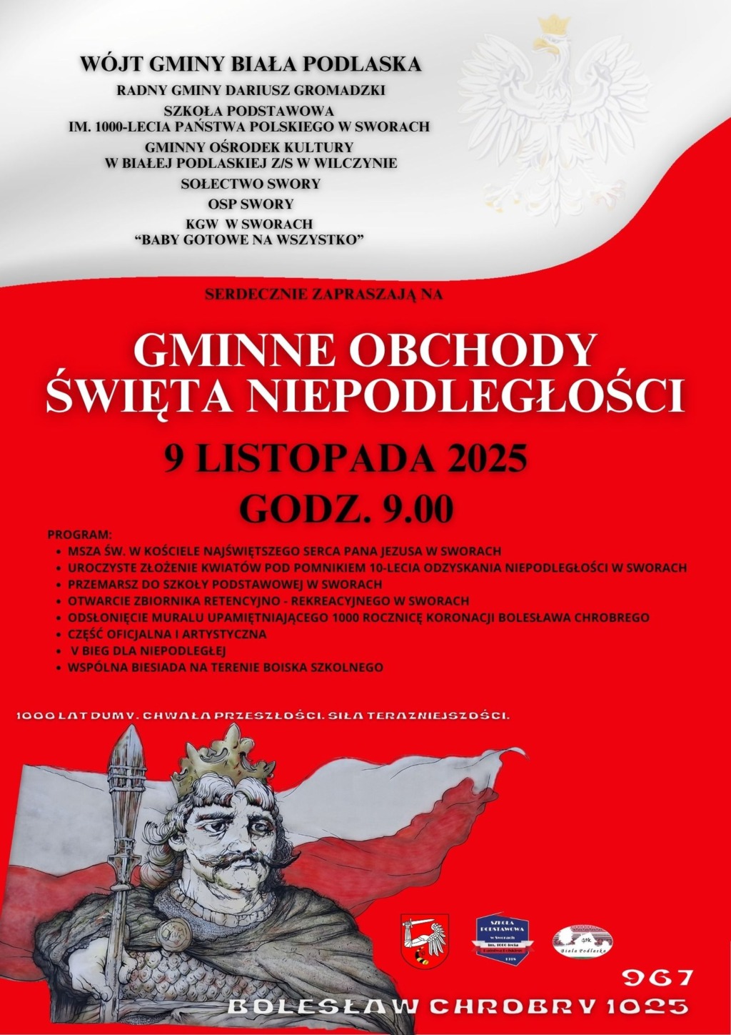 Gminne Obchody Święta Niepodległości w Sworach