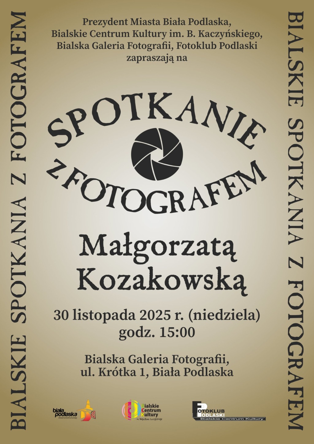 Spotkanie z mistrzynią krajobrazu – Małgorzata Kozakowska w Bialskiej Galerii Fotografii