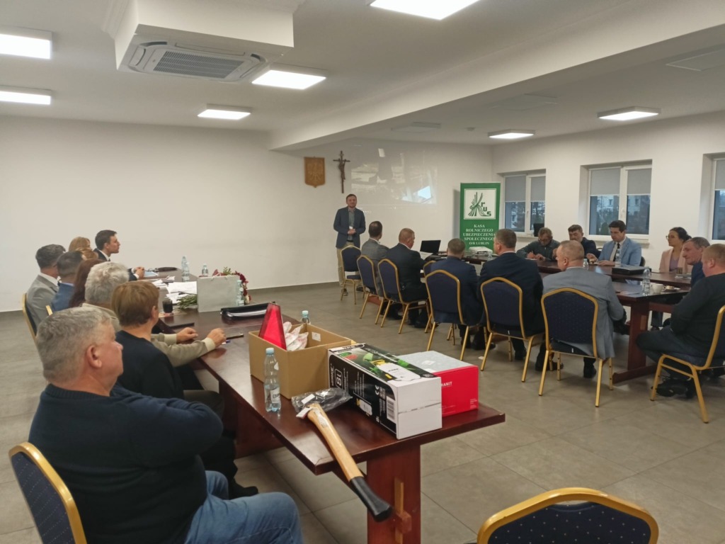 Szkolenie KRUS w Gminie Łomazy