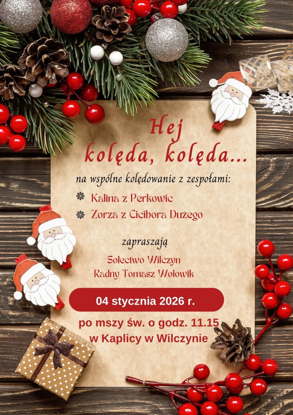 Kolędowe spotkania i Orszak Trzech Króli – mieszkańcy regionu zaproszeni do wspólnego świętowania