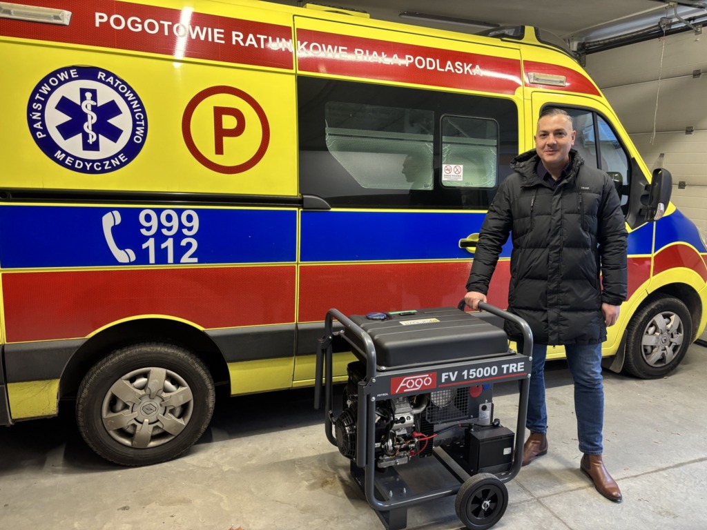 Większe bezpieczeństwo mieszkańców. Pogotowie w Białej Podlaskiej doposażone w nowoczesny sprzęt