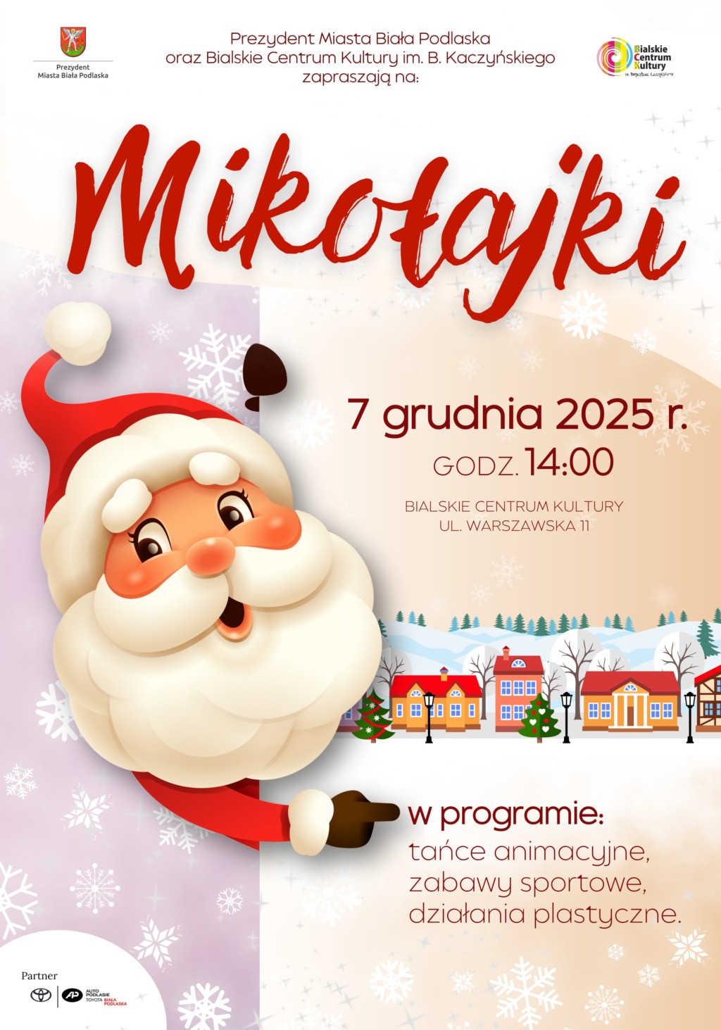 Mikołajki w Białej Podlaskiej – rodzinne świętowanie już 7 grudnia!