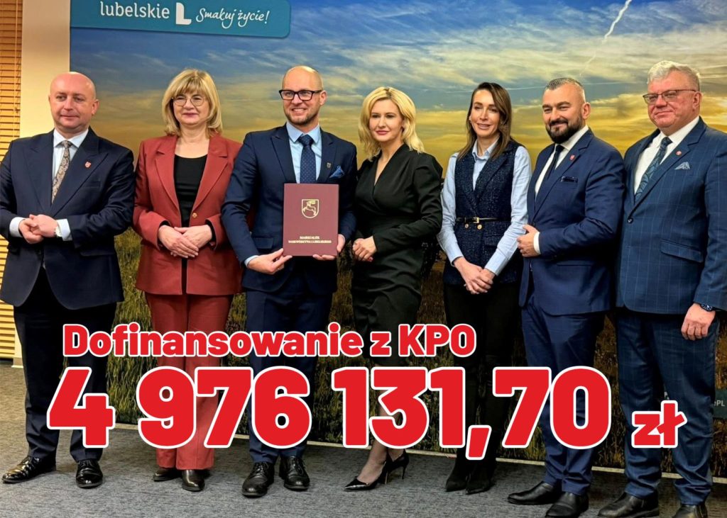 Blisko 5 mln zł z KPO na rozbudowę sieci wodno-kanalizacyjnej w gminie Biała Podlaska
