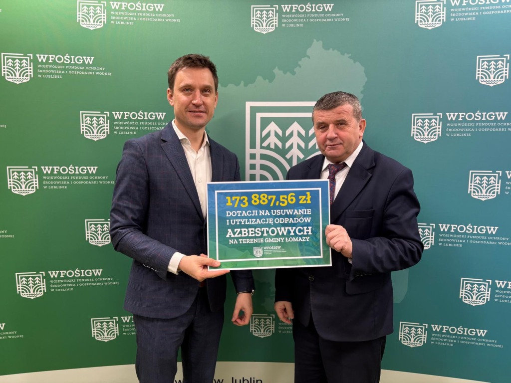 Ponad 170 tys. zł na usuwanie azbestu w Gminie Łomazy