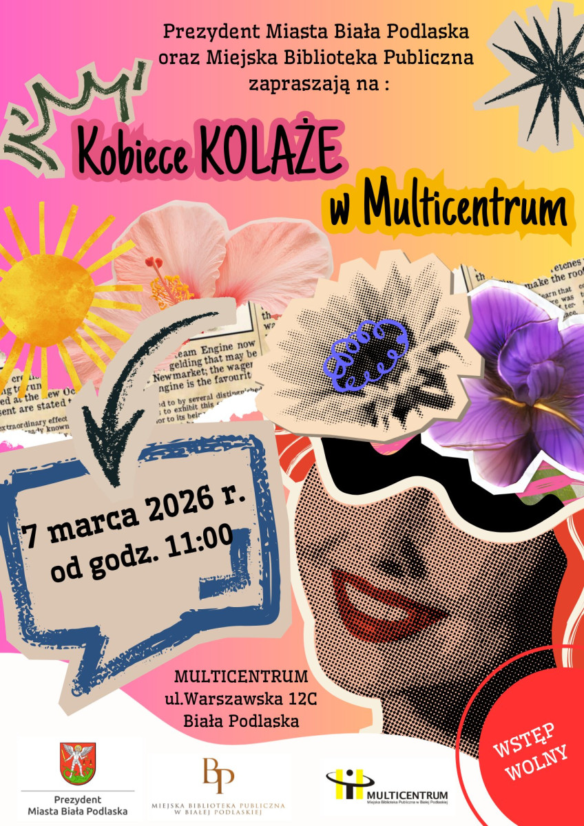 „Kobiece kolaże” – twórcze warsztaty w Multicentrum z okazji Dnia Kobiet