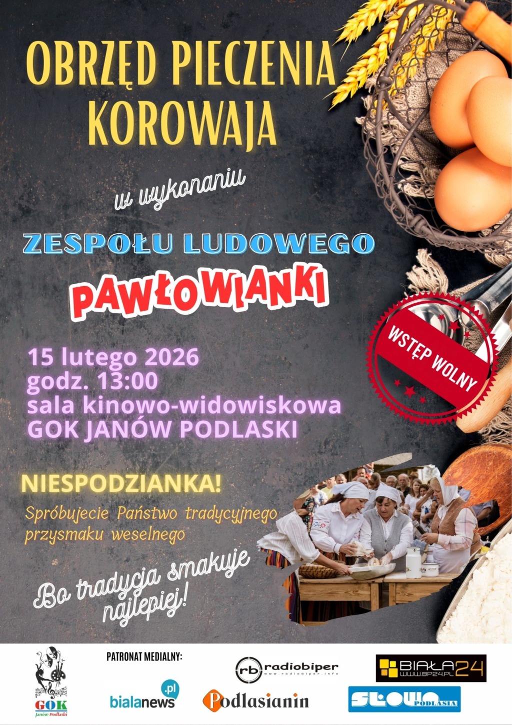 Obrzęd pieczenia korowaja w Janowie Podlaskim