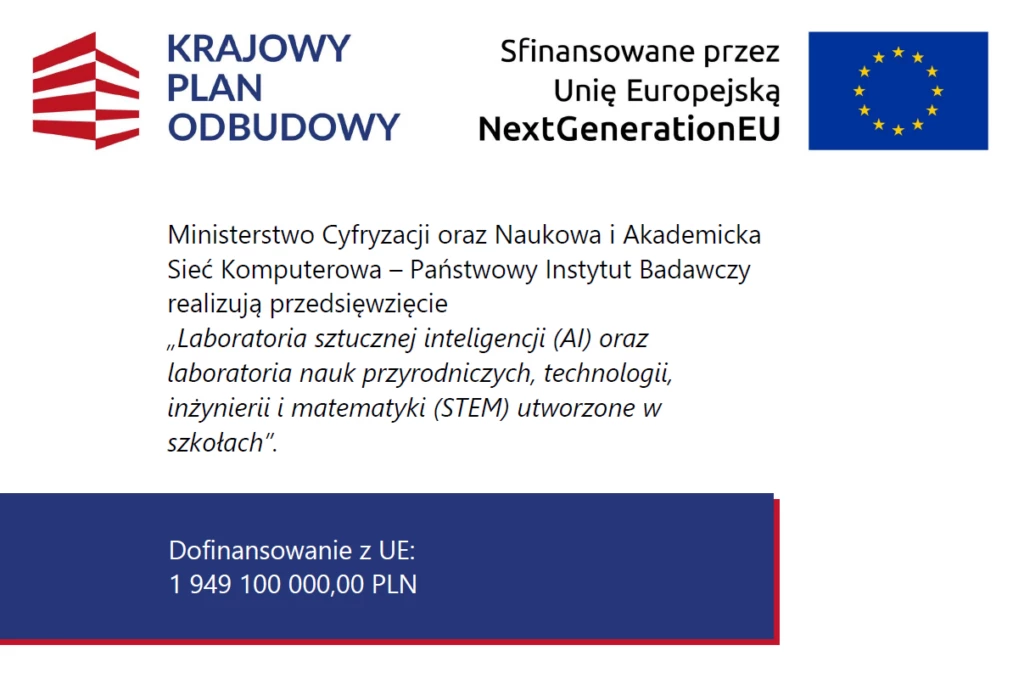 Nowoczesne technologie w edukacji – szkoła w Łomazach zyska laboratorium AI