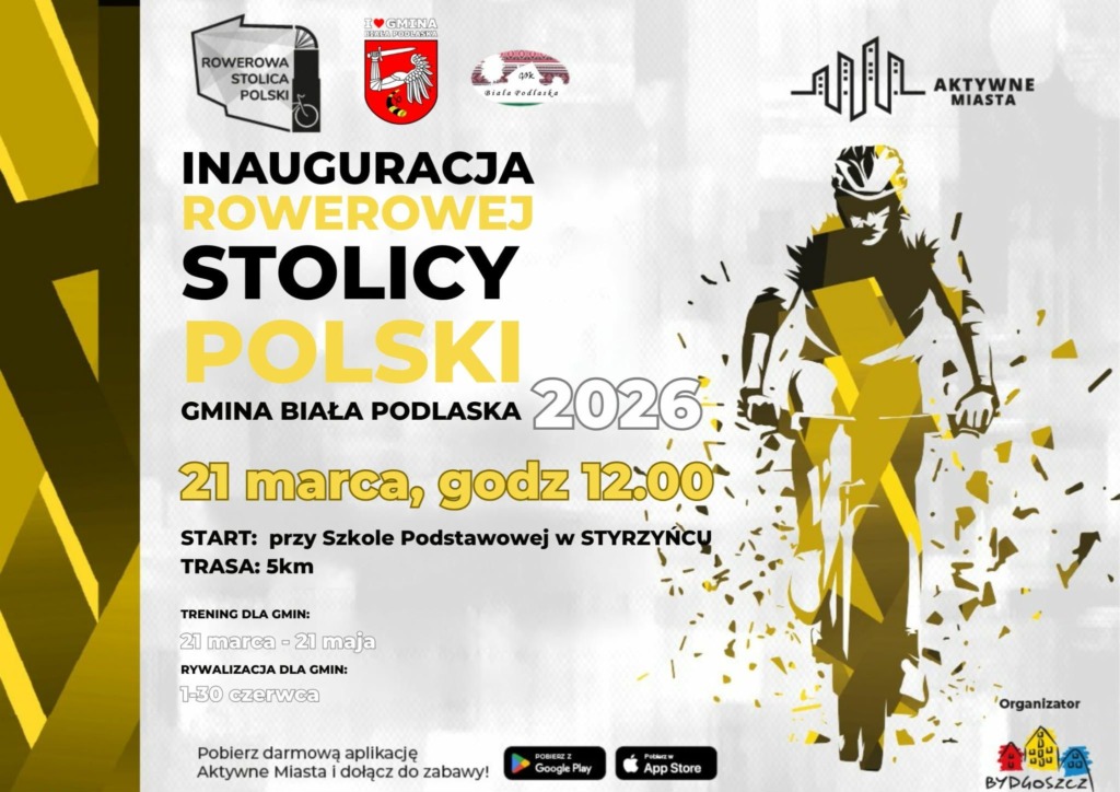 Rowerowa Stolica Polski 2026 – Gmina Biała Podlaska rozpoczyna przygotowania