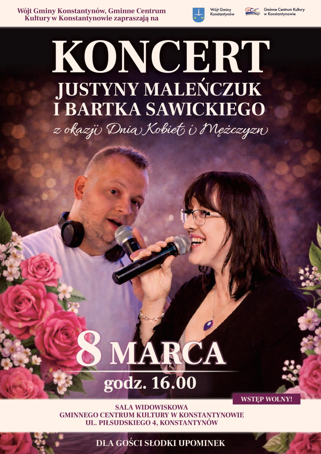 Koncert z okazji Dnia Kobiet i Mężczyzn w Konstantynowie