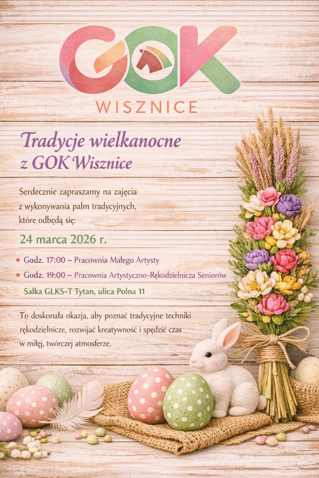 Warsztaty wielkanocne w Wisznicach