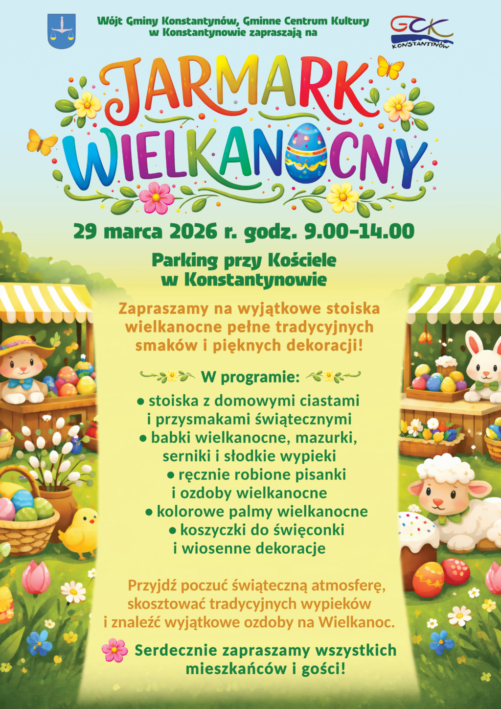 Zapraszają na Jarmark Wielkanocny w Konstantynowie