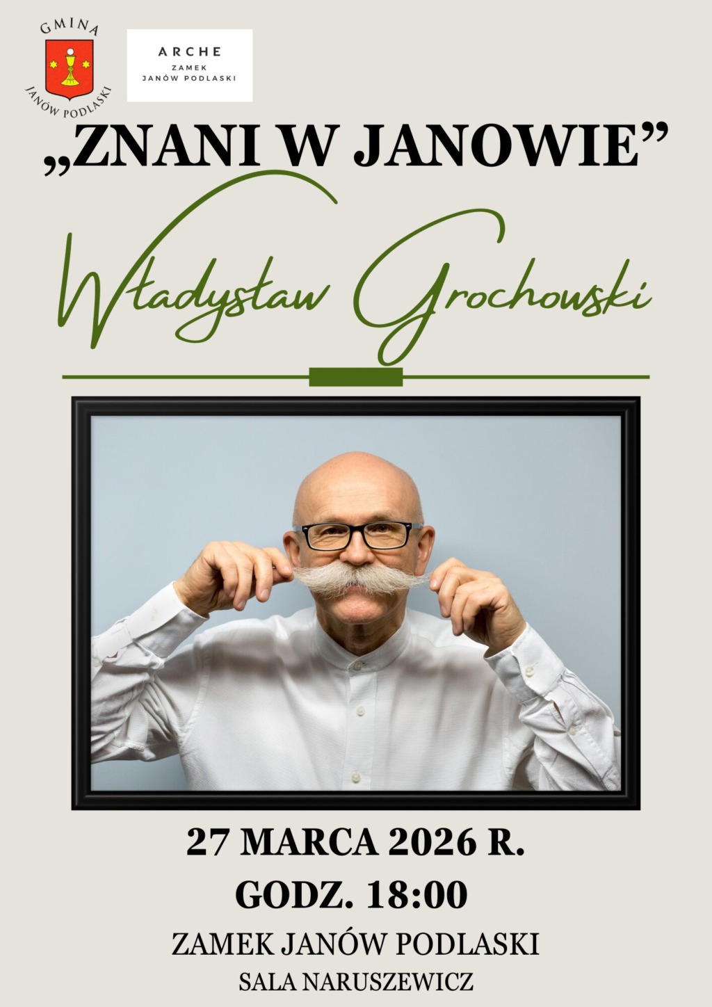 Władysław Grochowski w Janowie Podlaskim – inspirujące spotkanie o pasji i przedsiębiorczości