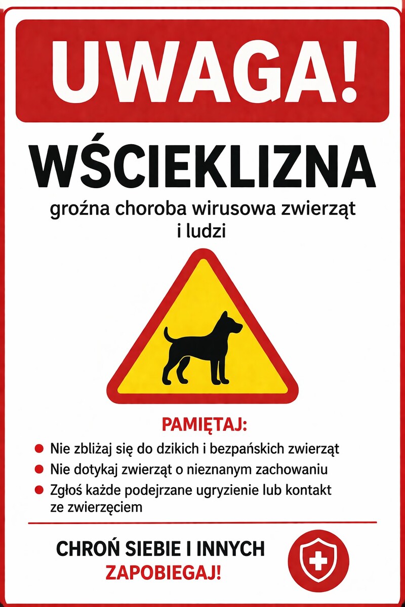 Wścieklizna wykryta w powiecie bialskim. Zakażony kot ugryzł właściciela