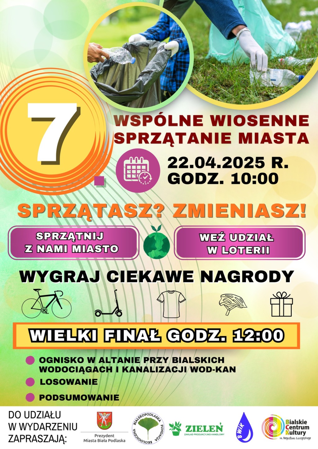 7. Wspólne Wiosenne Sprzątanie Miasta już 22 kwietnia