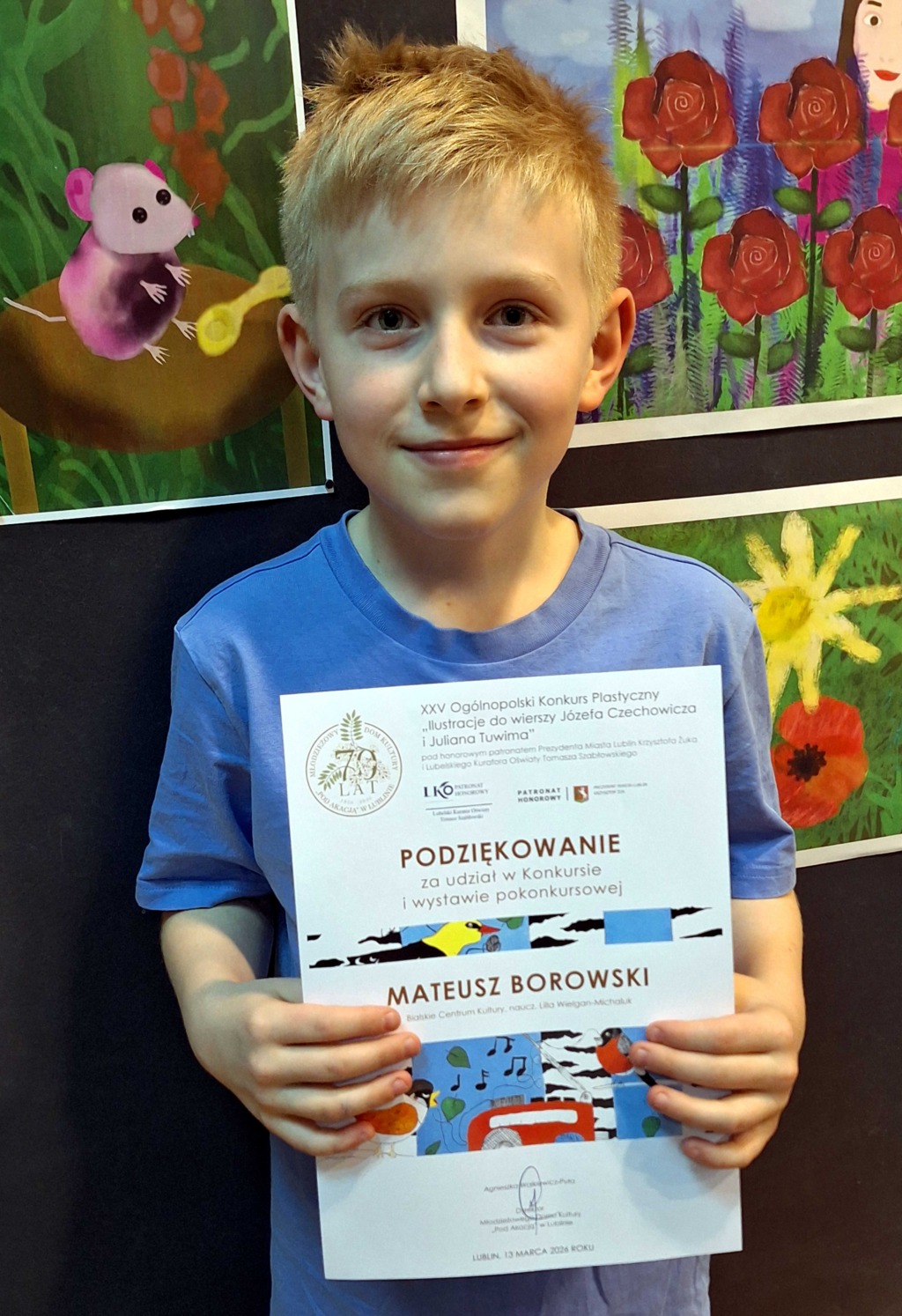 Sukces młodego grafika z Białej Podlaskiej w prestiżowym konkursie