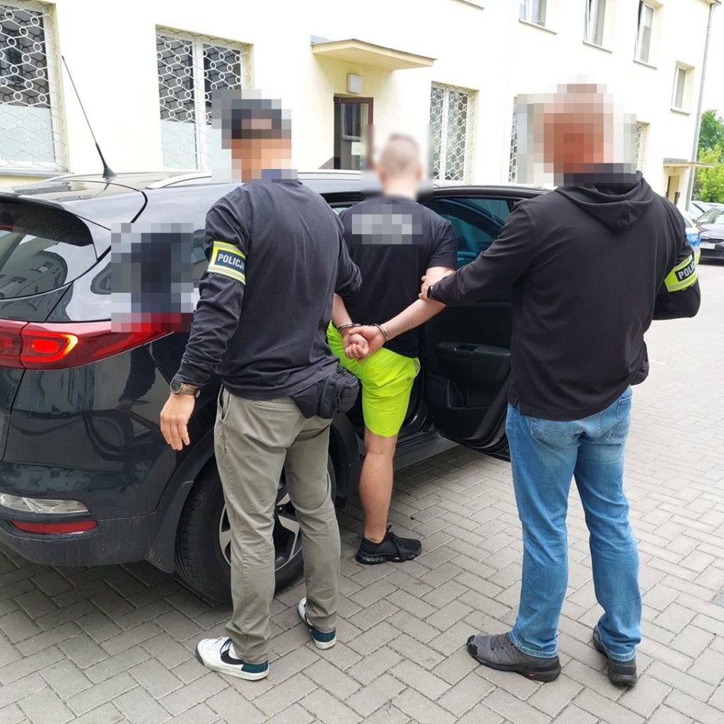 Poszukiwany listem gończym 29-latek zatrzymany przez bialskich kryminalnych