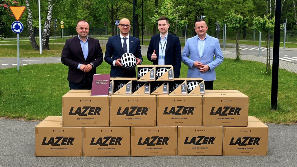 81 kasków rowerowych trafi do dzieci i młodzieży z Gminy Biała Podlaska