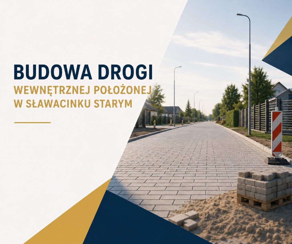 W Sławacinku Starym powstanie nowa droga wewnętrzna