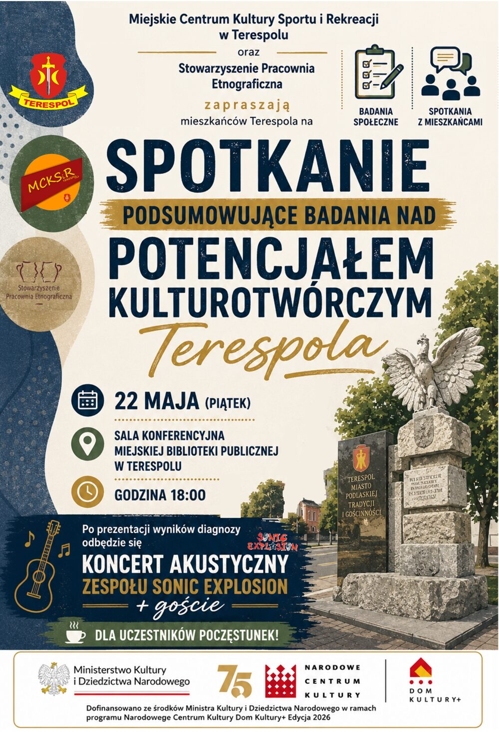 Spotkanie podsumowujące badania nad potencjałem kulturotwórczym Terespola