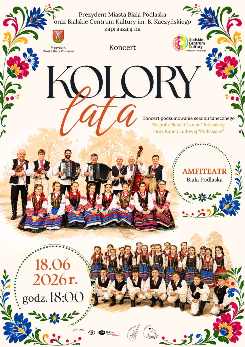 „Kolory lata” w Białej Podlaskiej. Koncert podsumowujący sezon taneczny