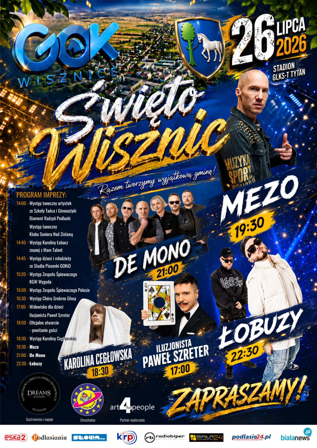 Łobuzy, Mezo i De Mono na Święcie Wisznic 2026