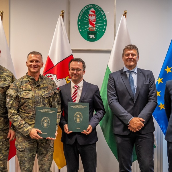Spotkanie poświęcone planom utworzenia Placówki Straży Granicznej w Międzyrzecu Podlaskim