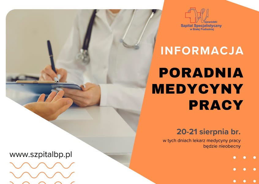 Przez dwa dni bez lekarza w Poradni Medycyny Pracy