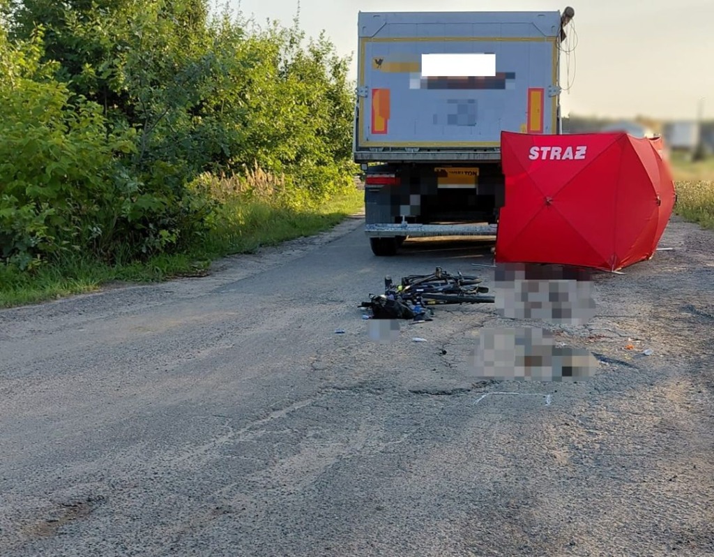 Tragiczny wypadek w Małaszewiczach Małych. Nie żyje 30-letnia rowerzystka