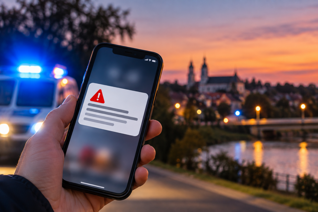 Alert RCB w powiecie bialskim. Służby: komunikat nie oznaczał ataku na powiat