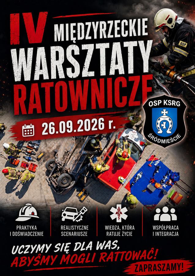 IV Międzyrzeckie Warsztaty Ratownicze 26 września. Zapisy już zamknięte