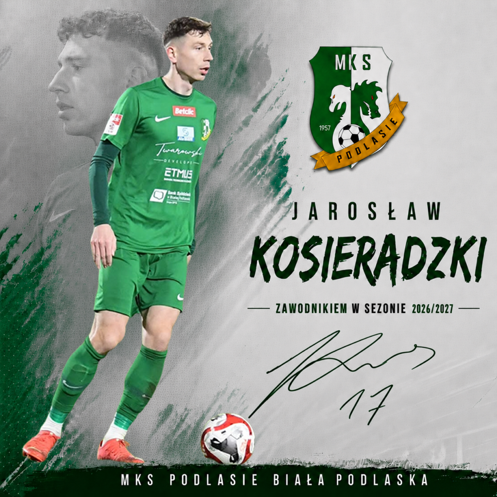 Jarosław Kosieradzki z 250. meczem w barwach Podlasia