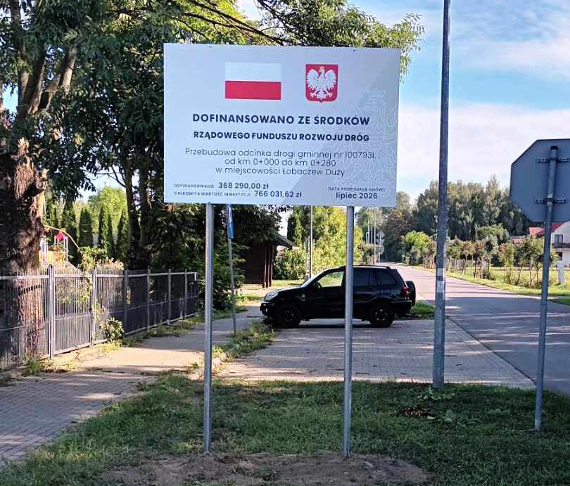 Łobaczew Duży: 764 tys. zł na przebudowę ul. Spółdzielczej. Prace do 27 listopada